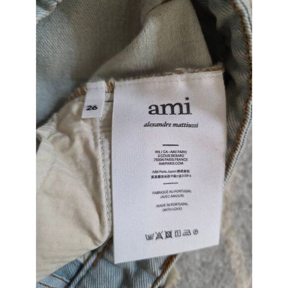 Ami Denim Shorts 26 - Picture 8 of 9